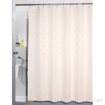 100% Polyester Jacquard Cloth Waterproof Shower Curtain